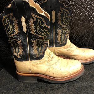 Lucchese 10C Ostrich Cowgirl Boots